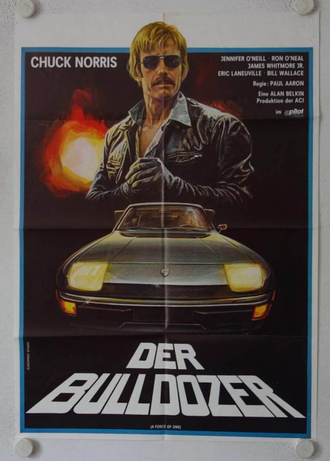 Der Bulldozer originales deutsches Filmplakat